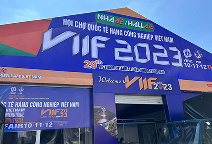 Vietnam International Industry Fair which hold in Hanoi City